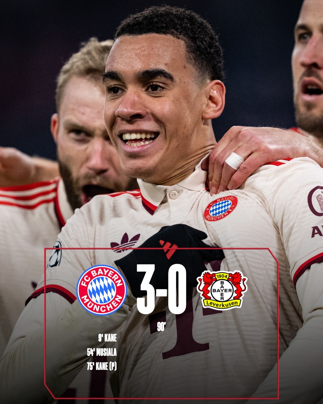 勒沃库森爆冷比利时，哈里·凯恩绝境逆转的简单介绍