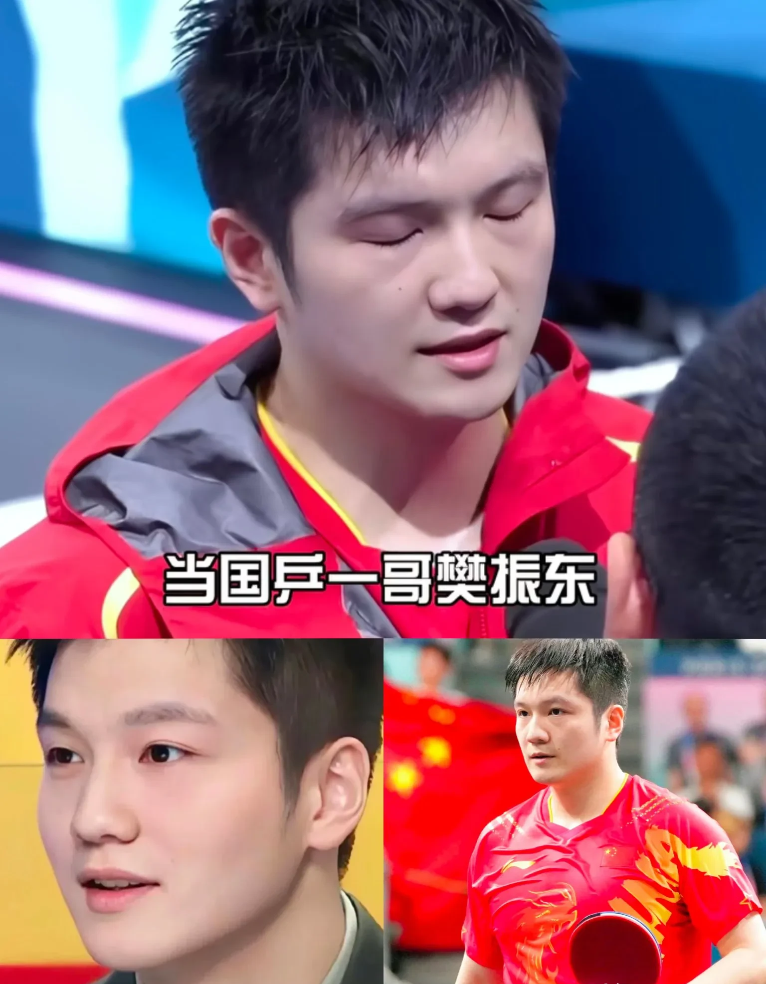 中国乒乓球队完胜韩国乒乓球队，樊振东三分雨点燃全场