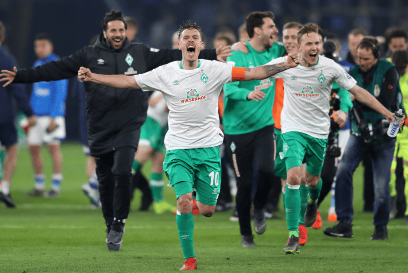 沙尔克04客场对决云达不来梅，胜负未定的简单介绍